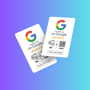 Custom Google Review NFC & QR Card