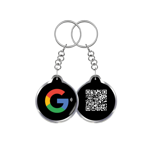 Google Review NFC & QR Code Keyring - Image 2